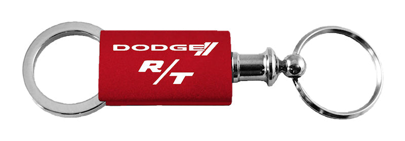 Dodge R/T Anodized Aluminum Valet Key Fob - Red