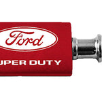 Ford Super Duty Anodized Aluminum Valet Key Fob - Red