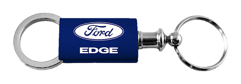 Ford Edge Anodized Aluminum Valet Key Fob - Navy