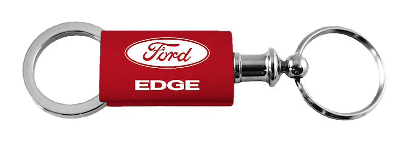 Ford Edge Anodized Aluminum Valet Key Fob - Red