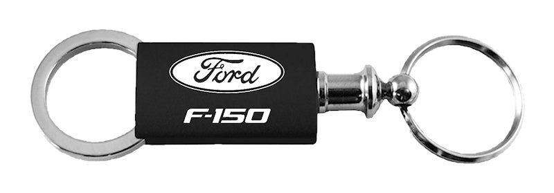 Ford F-150 Anodized Aluminum Valet Key Fob - Black