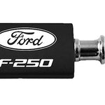 Ford F-250 Anodized Aluminum Valet Key Fob - Black