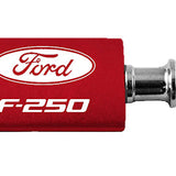 Ford F-250 Anodized Aluminum Valet Key Fob - Red