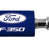 Ford F-350 Anodized Aluminum Valet Key Fob - Navy