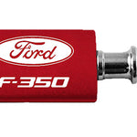 Ford F-350 Anodized Aluminum Valet Key Fob - Red