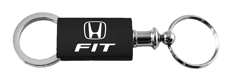 Honda Fit Anodized Aluminum Valet Key Fob - Black