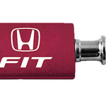 Honda Fit Anodized Aluminum Valet Key Fob - Burgundy