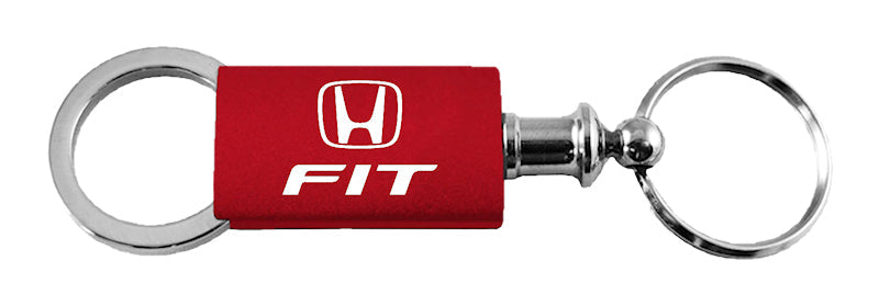 Honda Fit Anodized Aluminum Valet Key Fob - Red