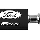 Ford Focus Anodized Aluminum Valet Key Fob - Black