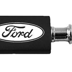 Ford Anodized Aluminum Valet Key Fob - Black