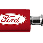 Ford Anodized Aluminum Valet Key Fob - Red