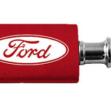 Ford Anodized Aluminum Valet Key Fob - Red