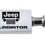 Jeep Gladiator Anodized Aluminum Valet Key Fob - Silver