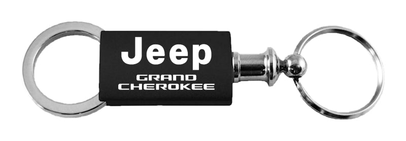 Jeep Grand Cherokee Anodized Aluminum Valet Key Fob - Black