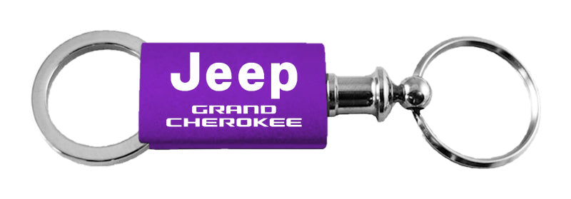 Jeep Grand Cherokee Anodized Aluminum Valet Key Fob - Purple