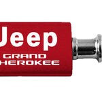 Jeep Grand Cherokee Anodized Aluminum Valet Key Fob - Red