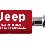 Jeep Grand Cherokee Anodized Aluminum Valet Key Fob - Red