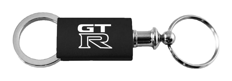 Nissan GTR Anodized Aluminum Valet Key Fob - Black