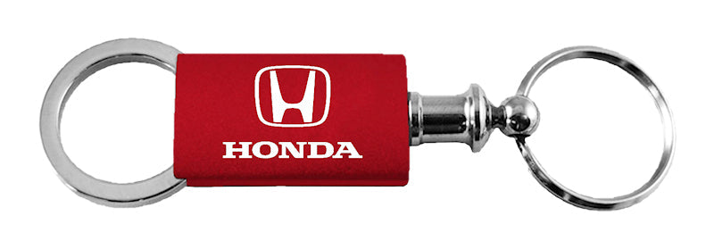 Honda Anodized Aluminum Valet Key Fob - Red