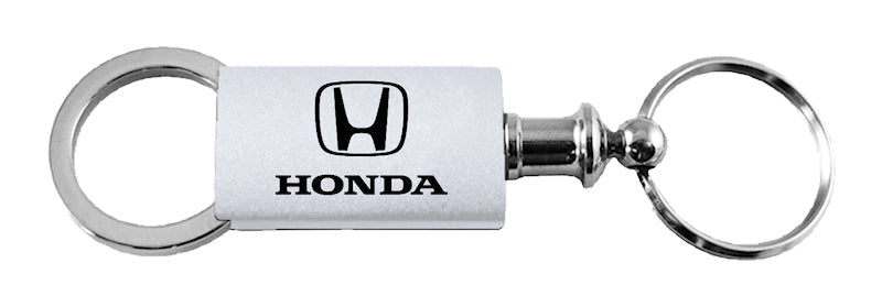 Honda Anodized Aluminum Valet Key Fob - Silver