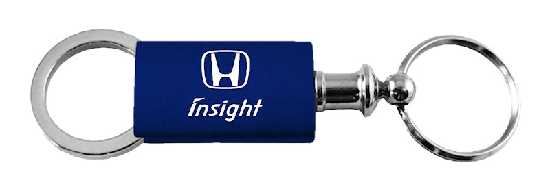 Honda Insight Anodized Aluminum Valet Key Fob - Navy