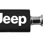 Jeep Anodized Aluminum Valet Key Fob - Black