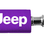 Jeep Anodized Aluminum Valet Key Fob - Purple