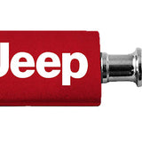 Jeep Anodized Aluminum Valet Key Fob - Red