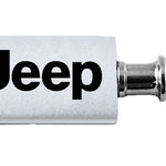 Jeep Anodized Aluminum Valet Key Fob - Silver