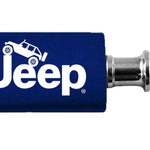 Jeep Climbing Anodized Aluminum Valet Key Fob - Navy