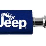 Jeep Climbing Anodized Aluminum Valet Key Fob - Navy