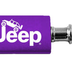 Jeep Climbing Anodized Aluminum Valet Key Fob - Purple