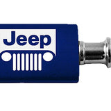 Jeep Grill Anodized Aluminum Valet Key Fob - Navy