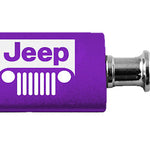 Jeep Grill Anodized Aluminum Valet Key Fob - Purple