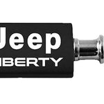 Jeep Liberty Anodized Aluminum Valet Key Fob - Black