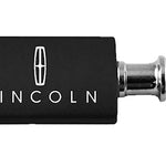 Lincoln Anodized Aluminum Valet Key Fob - Black