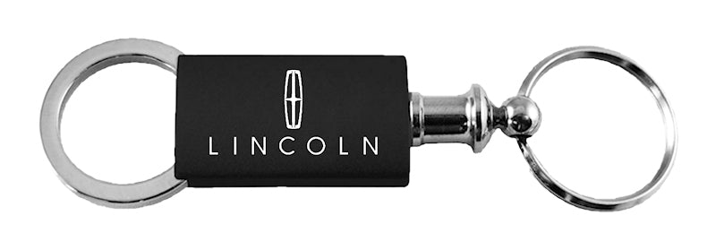 Lincoln Anodized Aluminum Valet Key Fob - Black