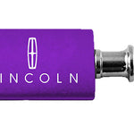 Lincoln Anodized Aluminum Valet Key Fob - Purple