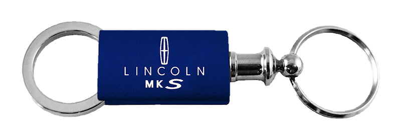 Lincoln MKS Anodized Aluminum Valet Key Fob - Navy