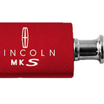 Lincoln MKS Anodized Aluminum Valet Key Fob - Red