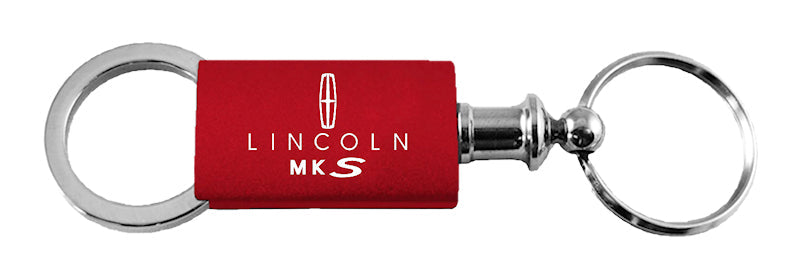 Lincoln MKS Anodized Aluminum Valet Key Fob - Red