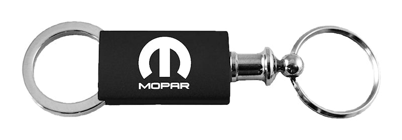 Mopar Anodized Aluminum Valet Key Fob - Black