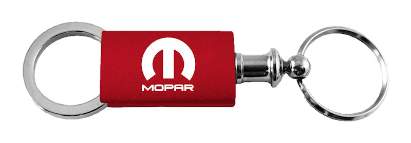 Mopar Anodized Aluminum Valet Key Fob - Red