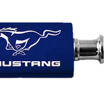 Mustang Anodized Aluminum Valet Key Fob - Navy