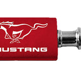 Mustang Anodized Aluminum Valet Key Fob - Red