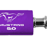 Mustang 5.0 Anodized Aluminum Valet Key Fob - Purple