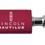 Lincoln Nautilus Anodized Aluminum Valet Key Fob - Burgundy