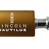 Lincoln Nautilus Anodized Aluminum Valet Key Fob - Gold