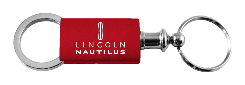 Lincoln Nautilus Anodized Aluminum Valet Key Fob - Red