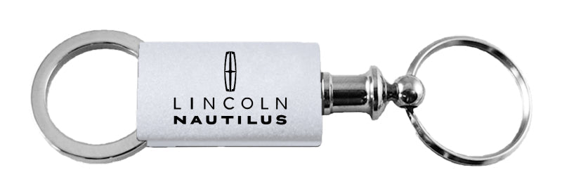 Lincoln Nautilus Anodized Aluminum Valet Key Fob - Silver